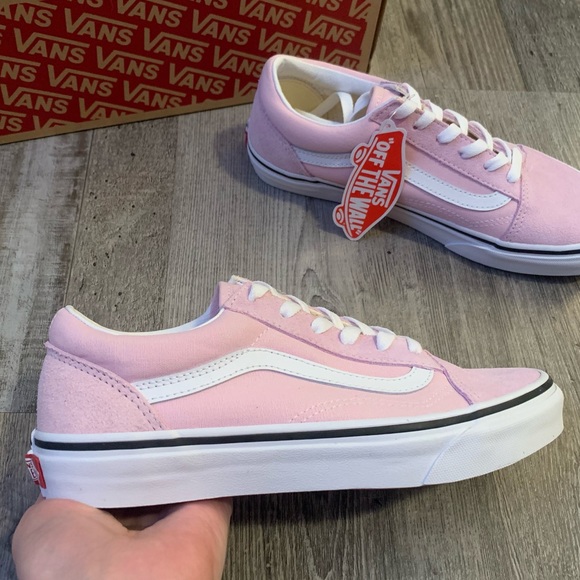 Vans old skool lilac snow and pink true white shoe - Picture 3 of 8